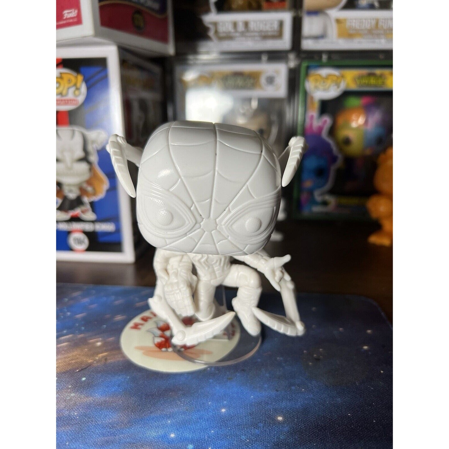 funko pop prototype spiderman with infinity gauntlet