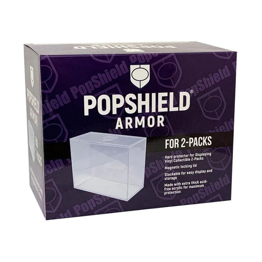 Pop Shield Armor Hard Stack for 2 Pack - Funko POP Protector New