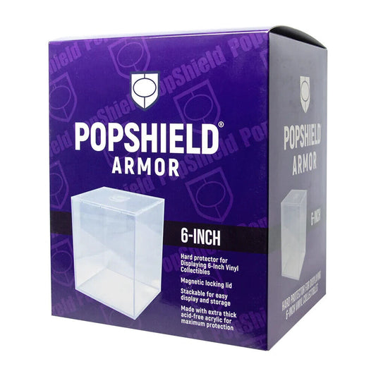 Pop Shield Armor Hard Stack for 6" inch Funko Pop Protector (MAGNET LID)