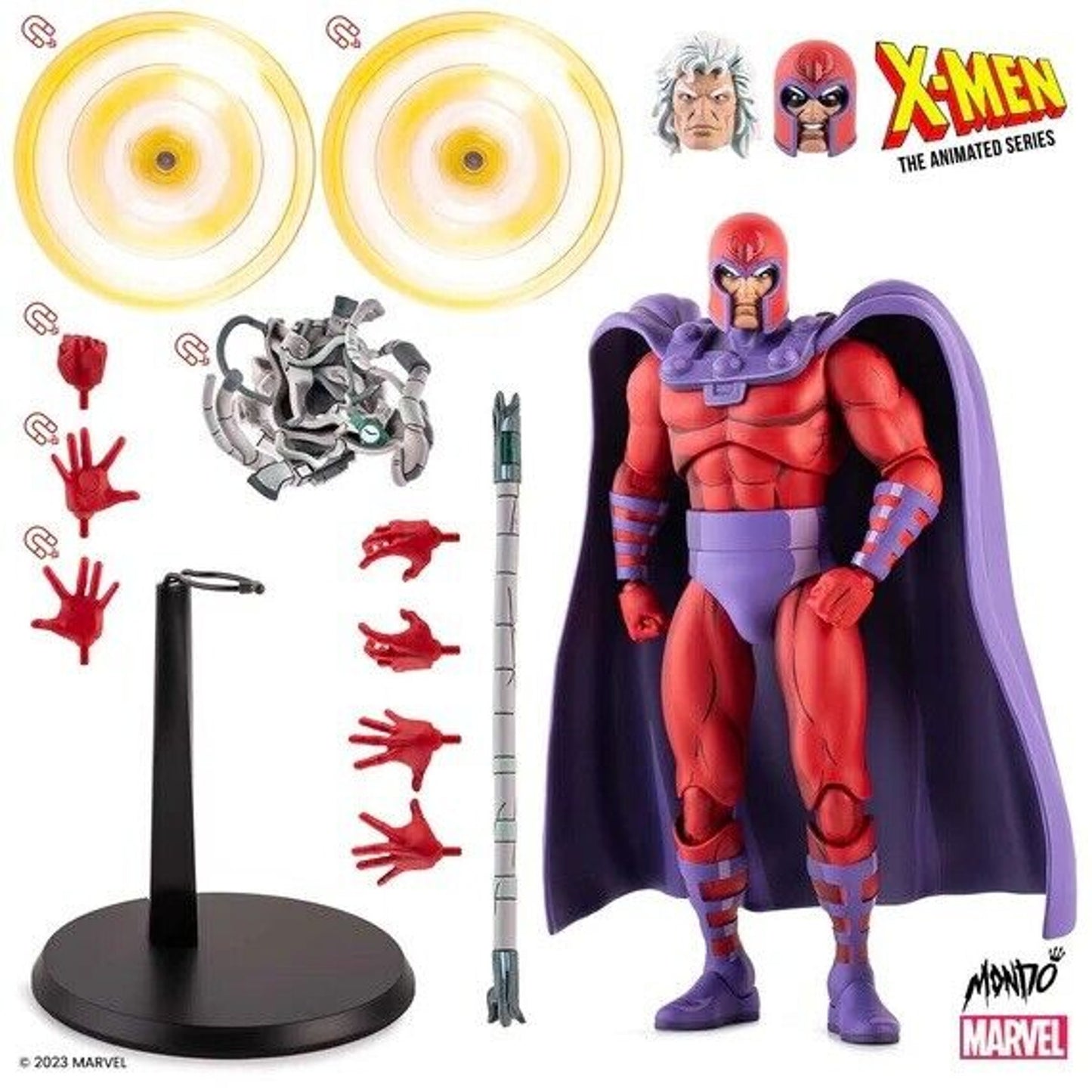 Mondo X-Men: The Animated Series Magneto Figure 1:6 Scale SEALED NEW