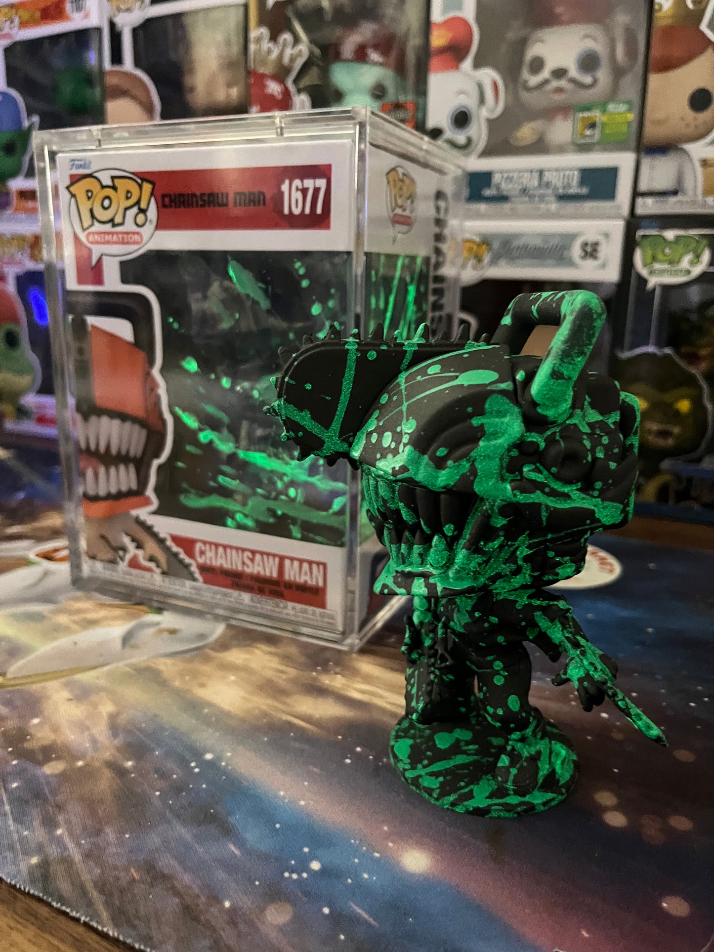 Chainsaw man Funko Pop Glow-in-the-dark Kaiju Custom Exclusive